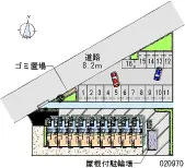 ★手数料０円★八戸市長苗代窪田　月極駐車場（LP）